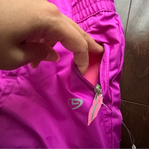 Champion NWOT Toddler Girls Snow Bib Overalls Size 18 Months Pink Purple - Picture 3 of 7